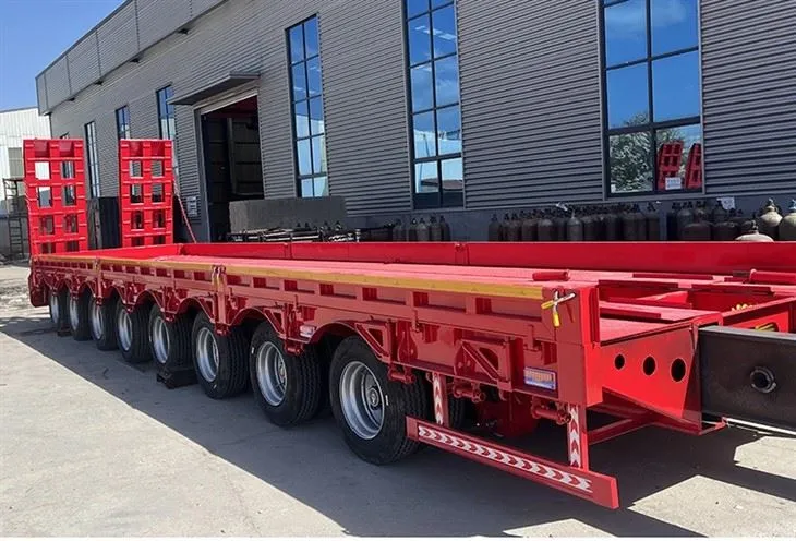 Great Quality Lowbed Semi Trailer For Sale