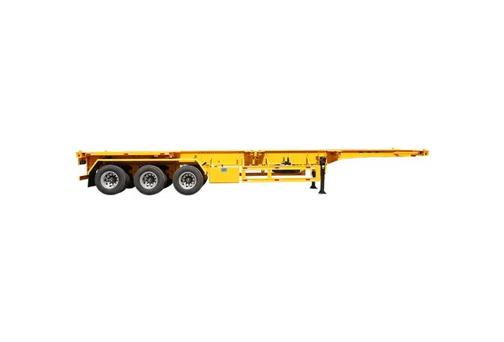Thawv Skeletal Semi Trailer Kev Muag Khoom