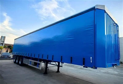 High-Quality Dry Goods Box-Type Curtain Side Semi-Traile
